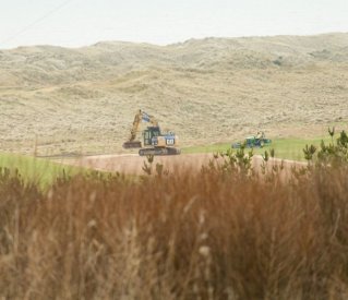 Another View Of Work Near Parking Lot 16 Feb 2013 Sqr