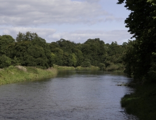 View from Grandholm footbridge.