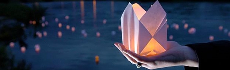 Paper Lantern To Commemorate Hiroshima Day