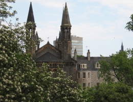 Union Terrace Gardens looking towards St Nicholas House