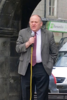 Barney Crockett Addresses Rally 2013 By J. Aberdein