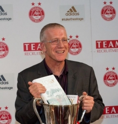 Richard Gordon Launches His Book  'Glory in Gothenburg' At Pittodrie