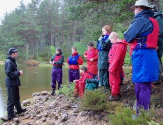 Grampian Wildlife Officer At Work