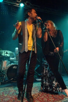 Paul Rodgers And Deborah Bonham. Photo By Noel Buckley