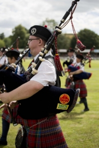 Turriff Show 2013 Pipe Band