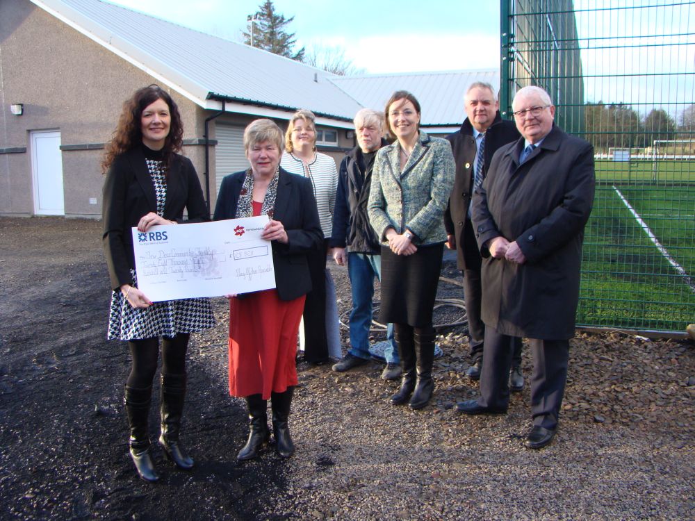 Saltire Energy  Aberdeen Sports Village Donation