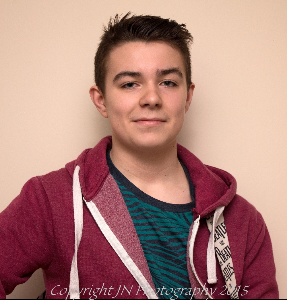 Kyle MacRitchie, 14, Inverurie.  Credit JN Photography