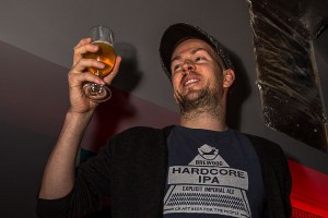 james makes a toast at brewdog castlegate nov 15